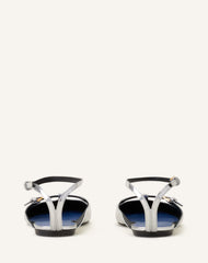 Ballerine Mary-jane Silver