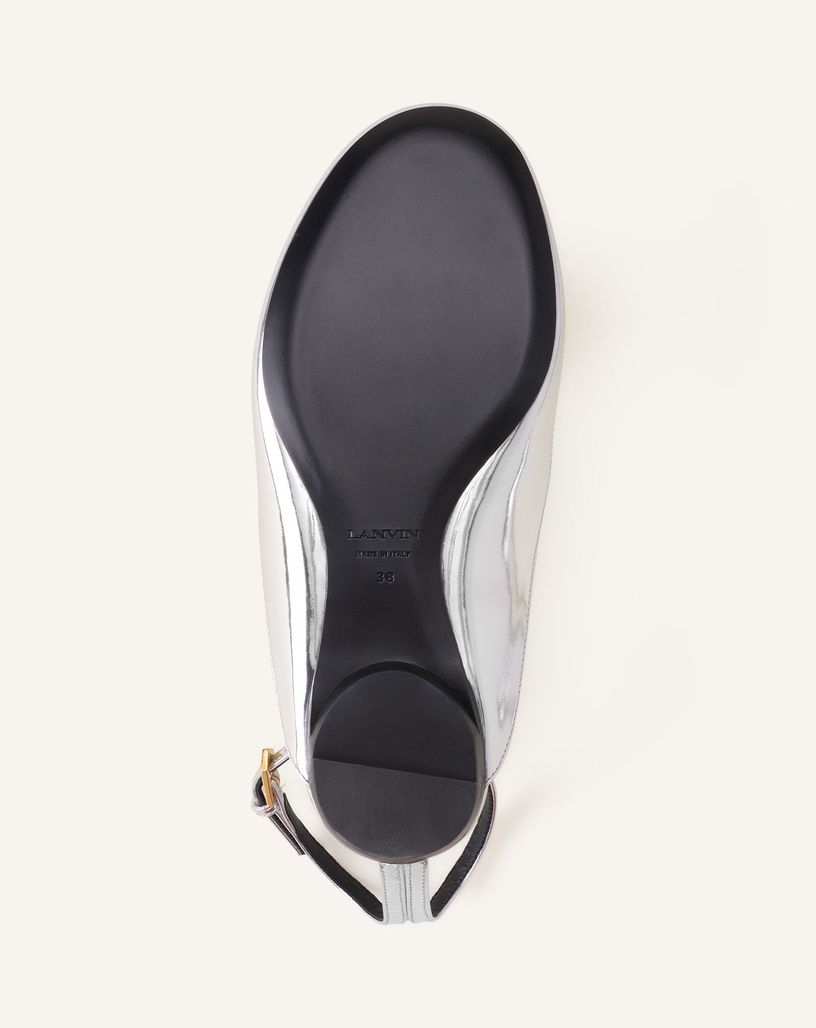 Ballerine Mary-jane Silver