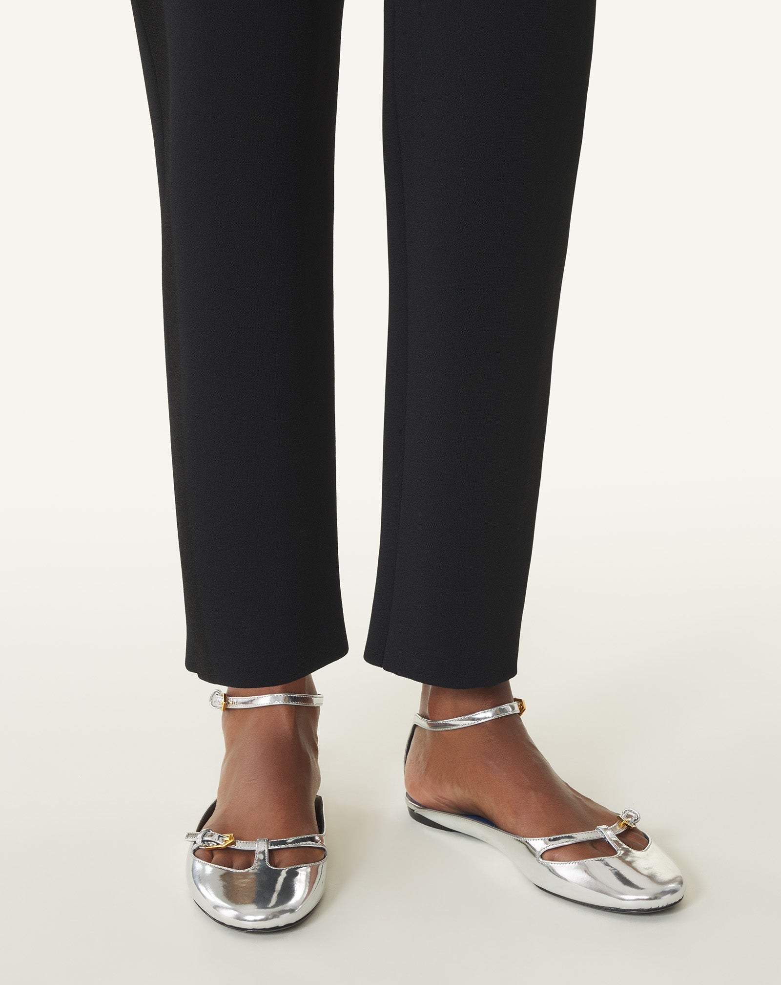 Ballerine Mary-jane Silver