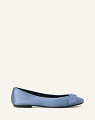 Ballerine Noeud En Satin Blue