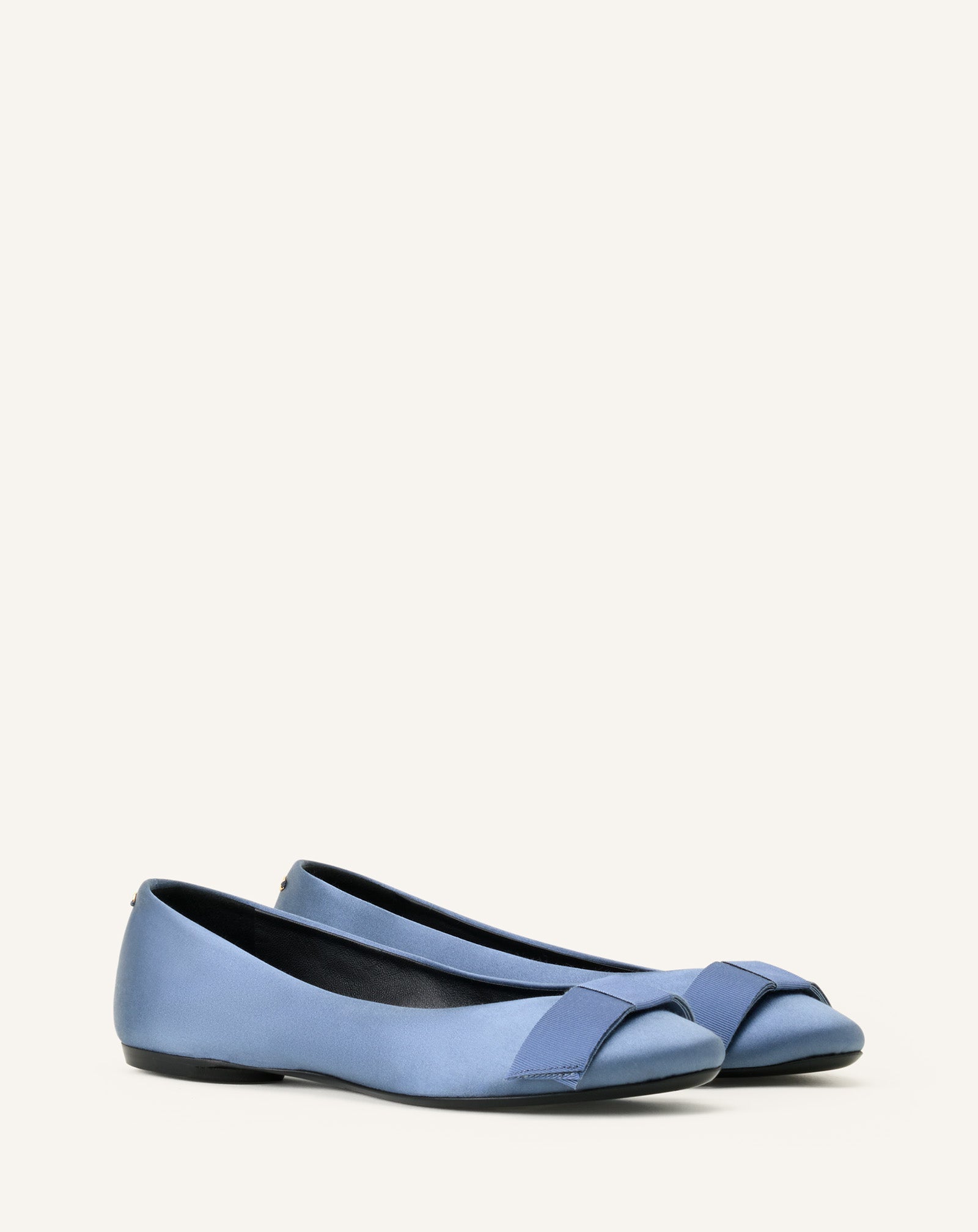 Ballerine Noeud En Satin Blue