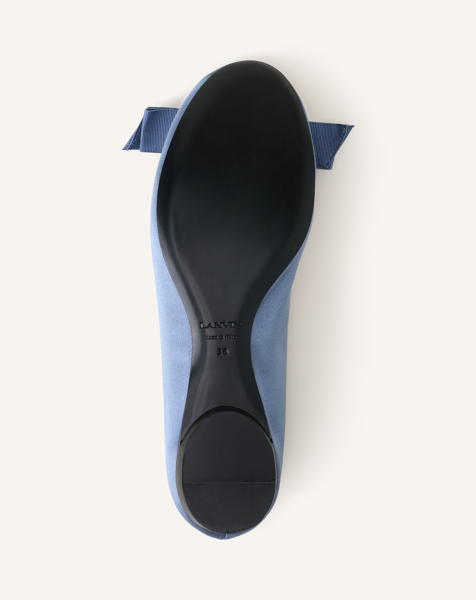 Ballerine Noeud En Satin Blue