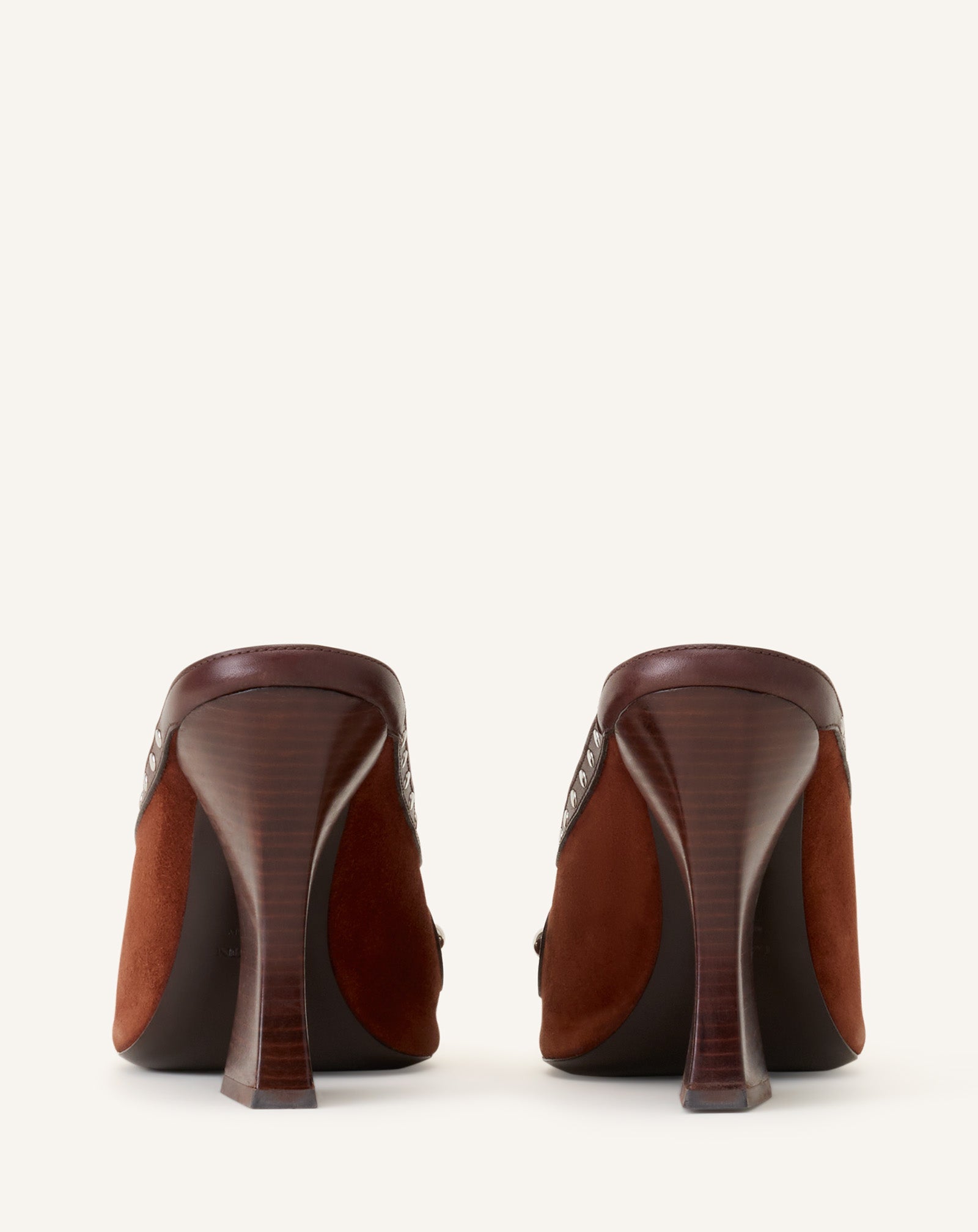 Mule A Clous 100mm Brown