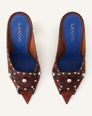 Mule A Clous 100mm Brown