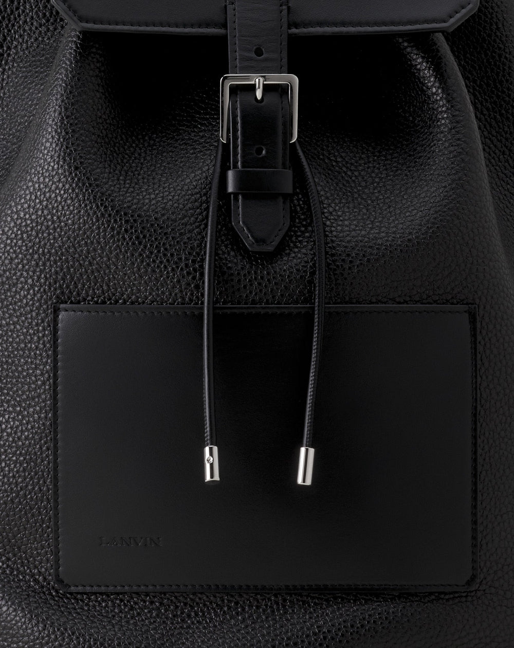 Sac À Dos Zaino En Cuir Black