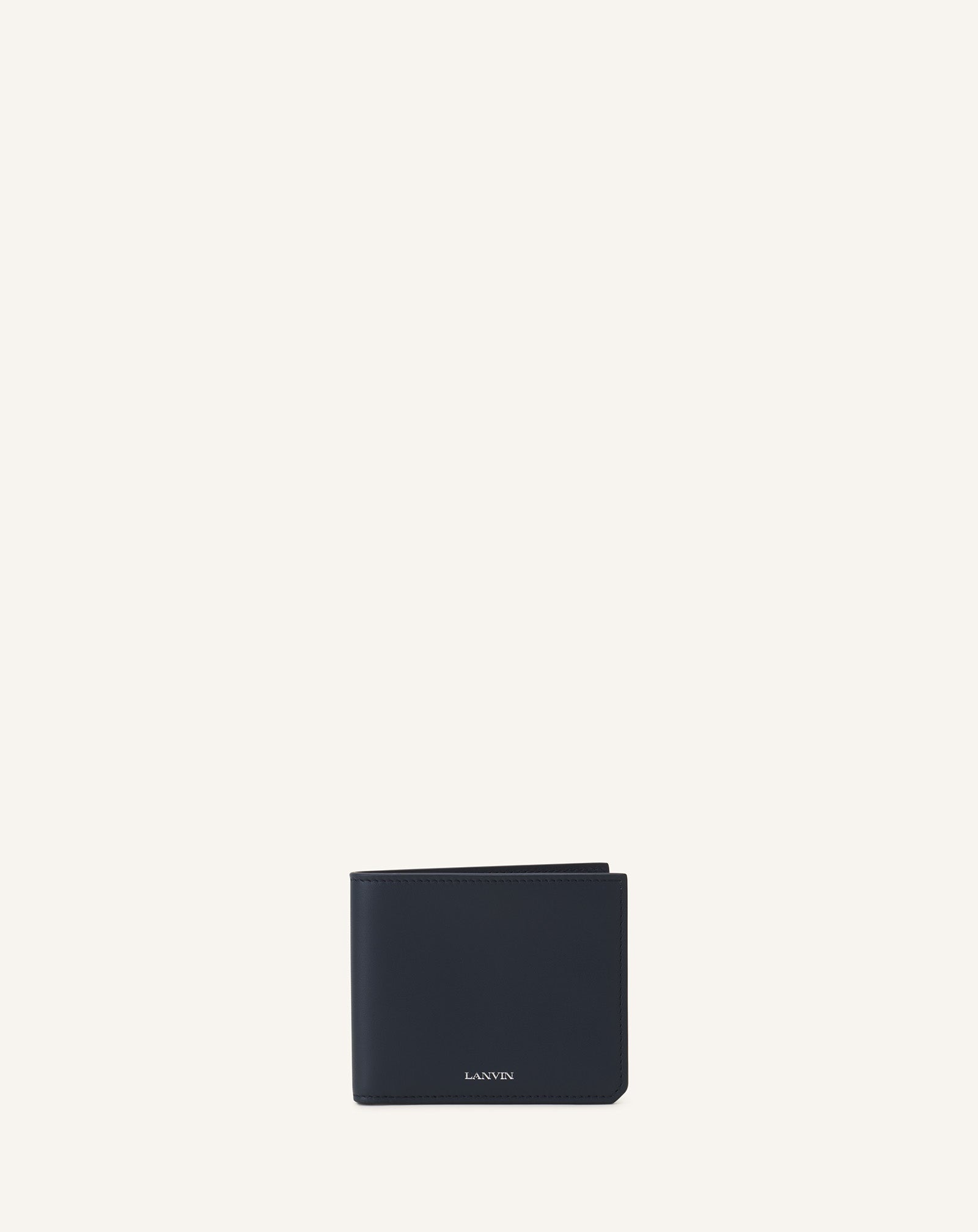 Blue Compagnon Leather Wallet
