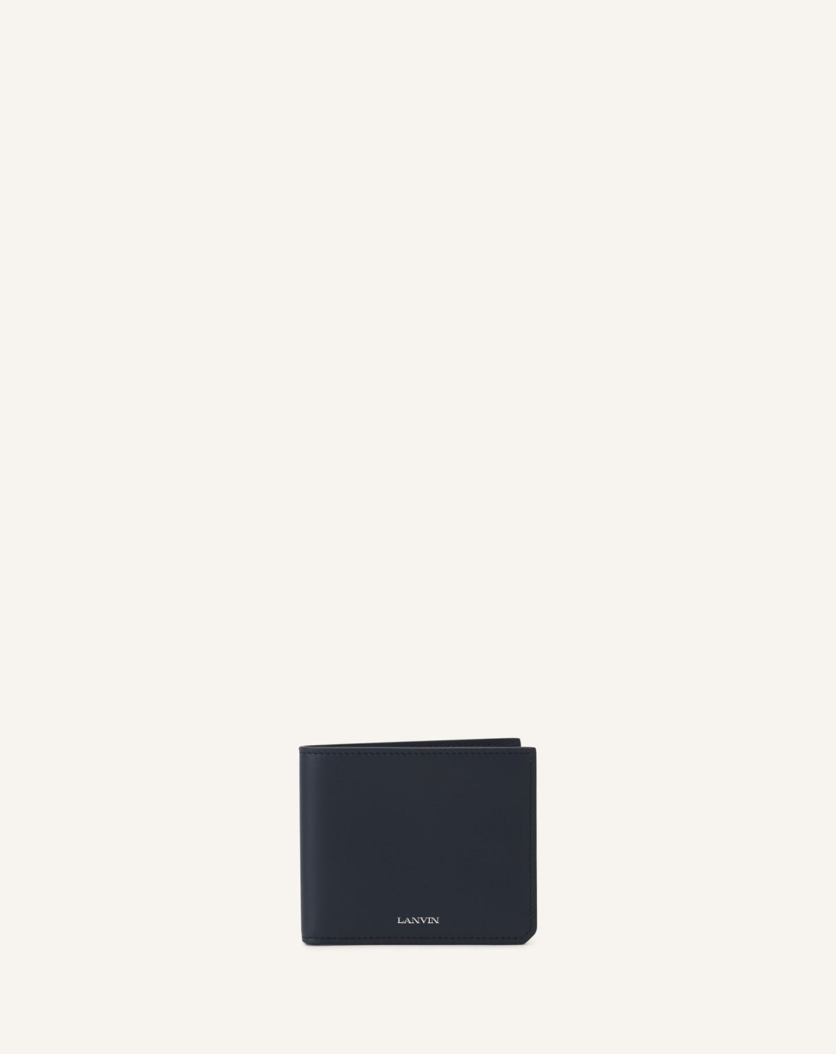 Blue Compagnon Leather Wallet