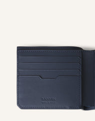Blue Compagnon Leather Wallet