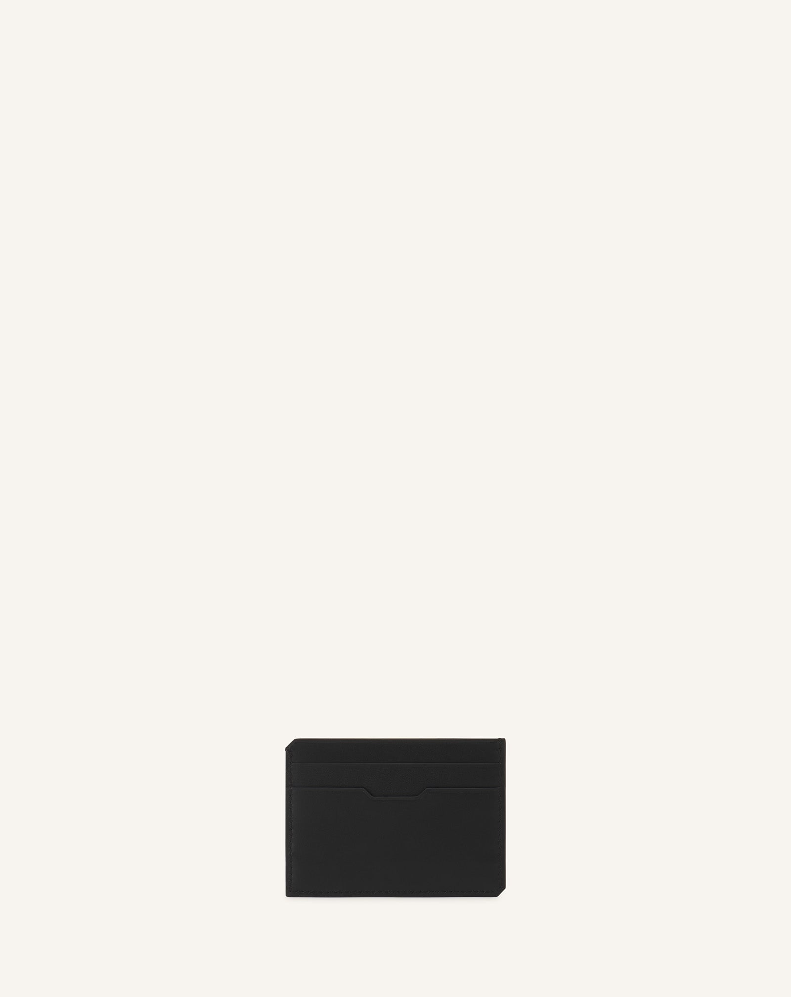 Black Compagnon Leather Cardholder