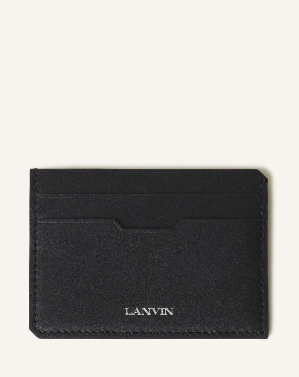 Black Compagnon Leather Cardholder