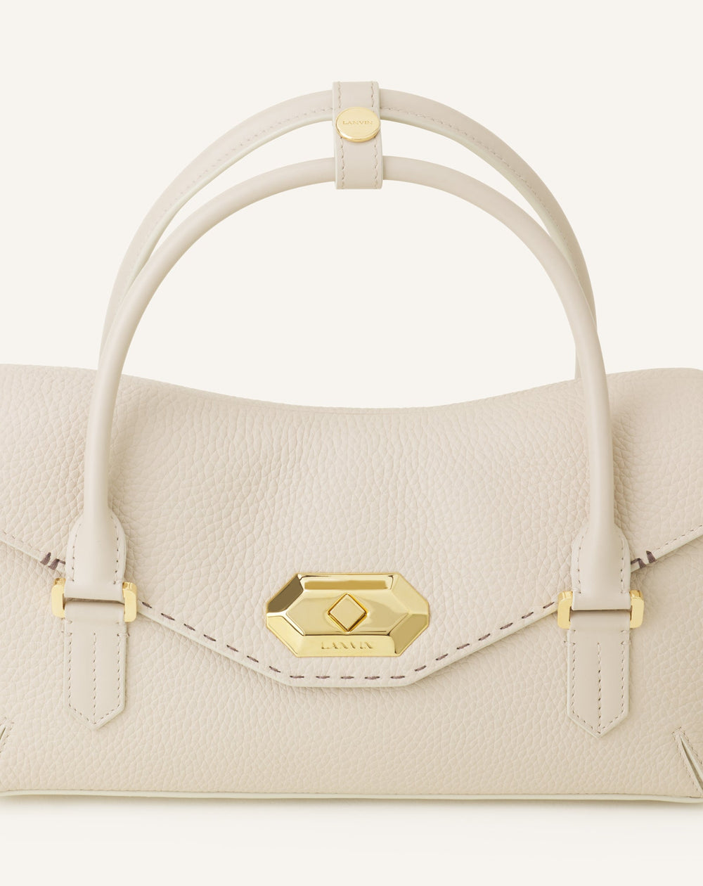 Sac Le Confident By Lanvin 26 En Cuir White