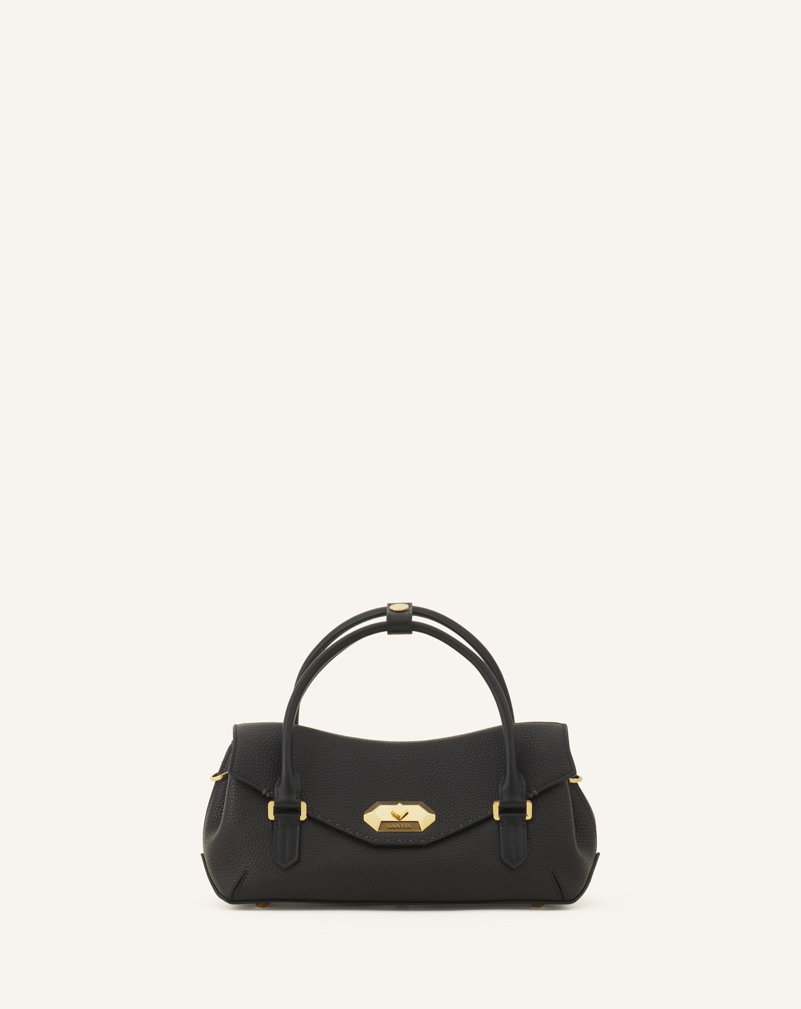 Sac Le Confident By Lanvin 26 En Cuir Black