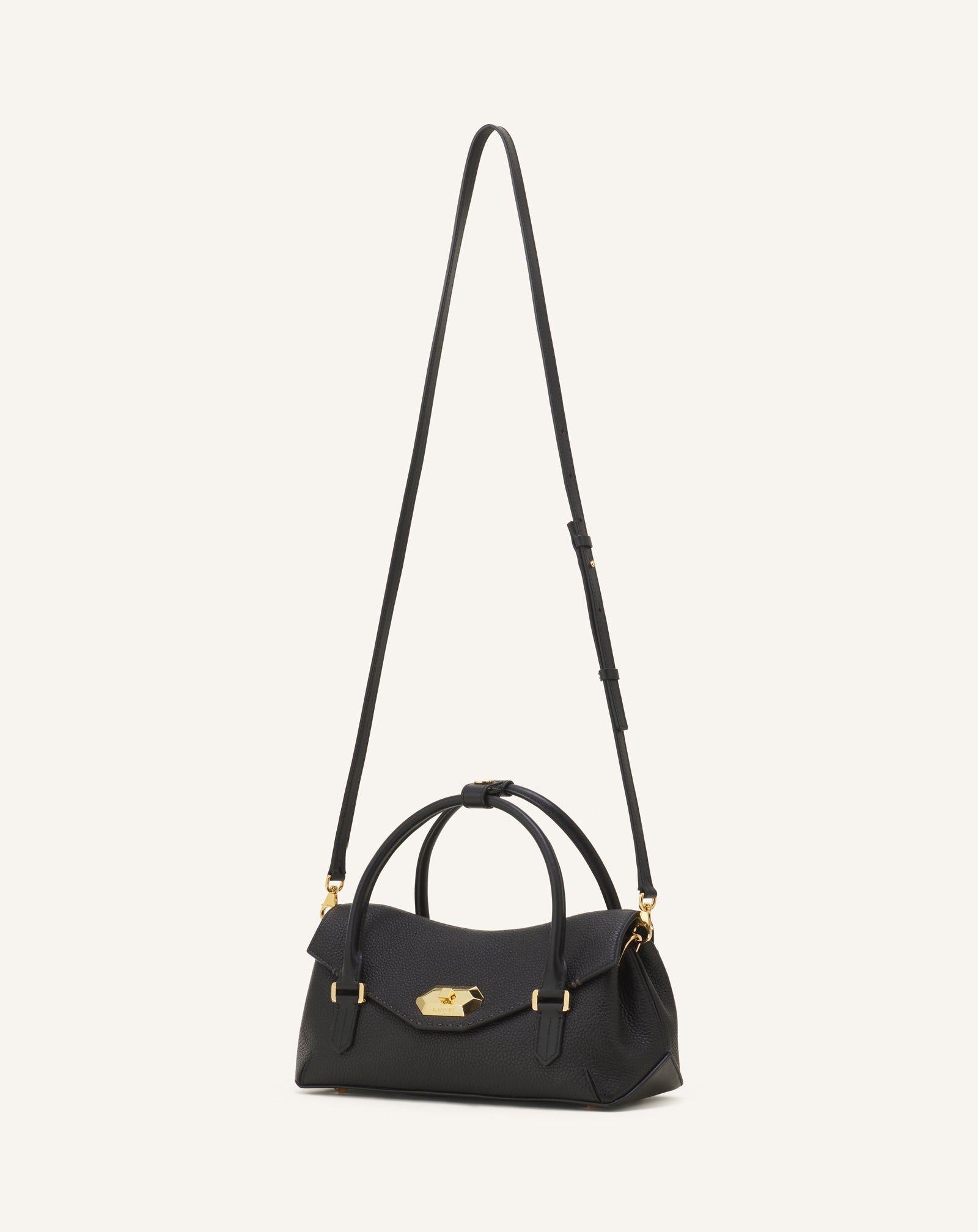 Sac Le Confident By Lanvin 26 En Cuir Black