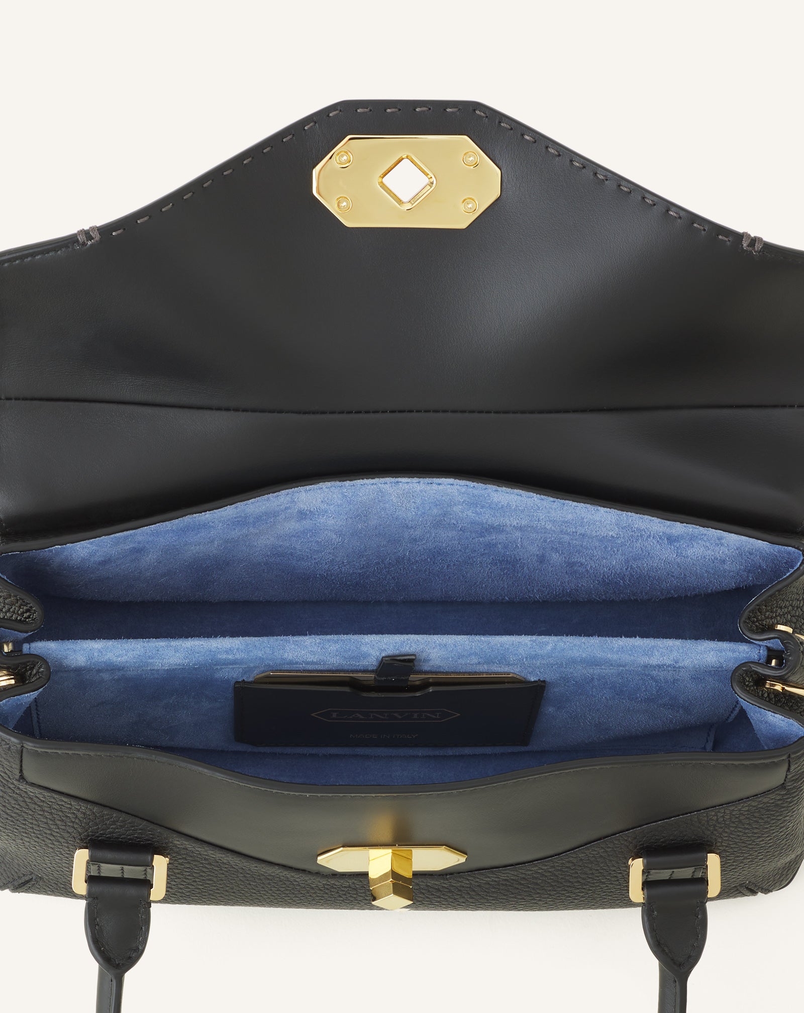 Sac Le Confident By Lanvin 26 En Cuir Black