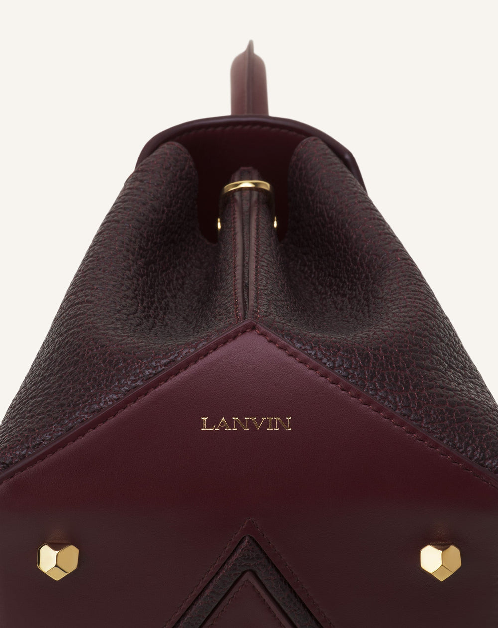 Brown Le Confident By Lanvin Leather Bag