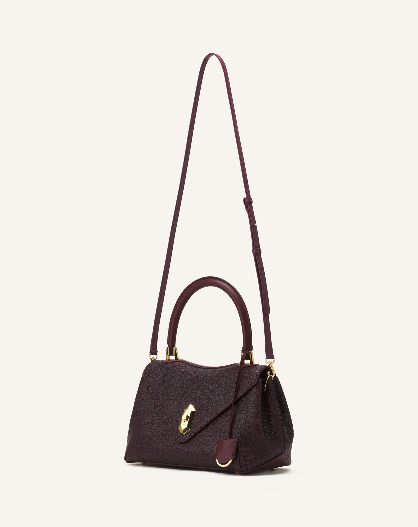 Brown Le Confident By Lanvin Leather Bag
