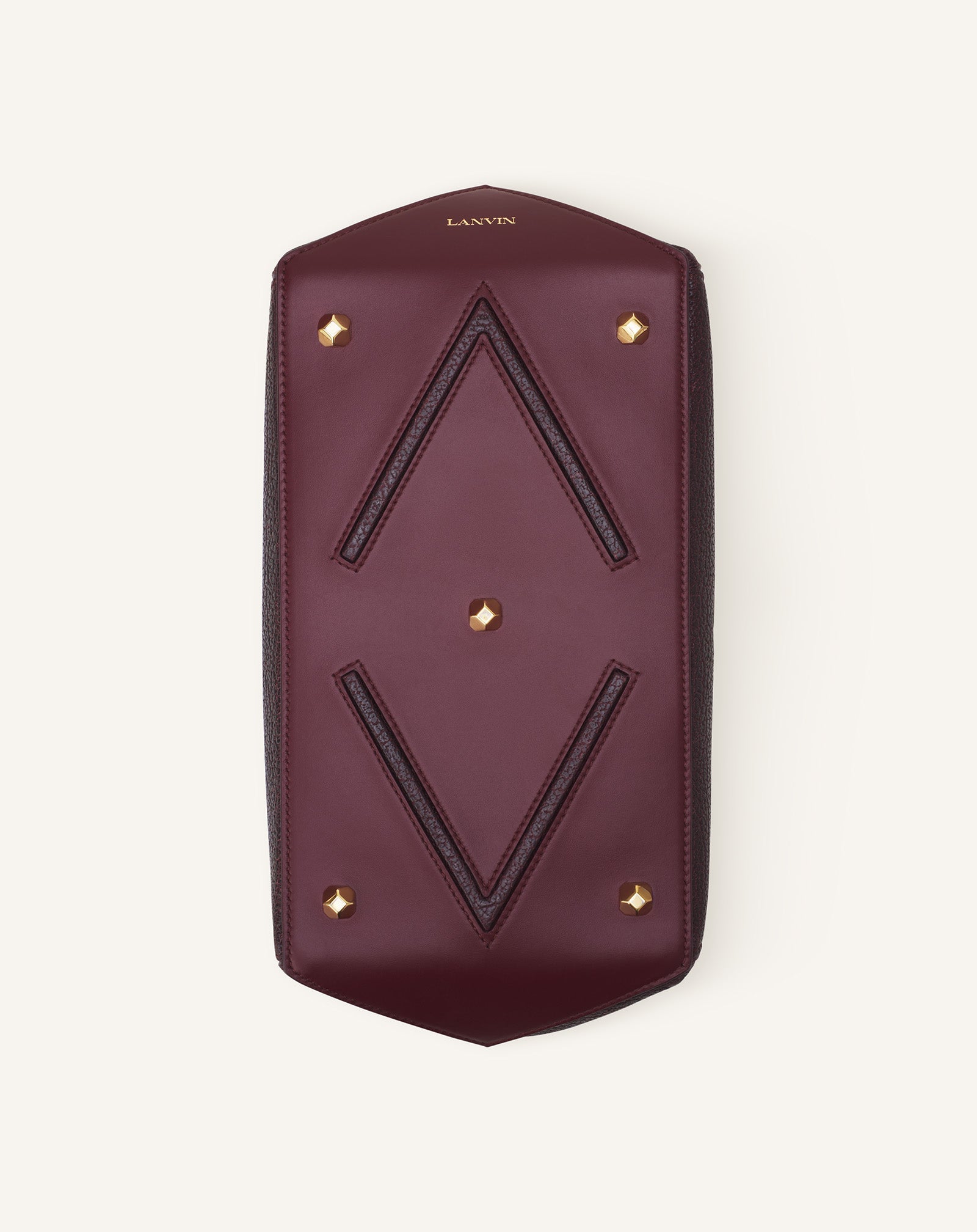 Brown Le Confident By Lanvin Leather Bag