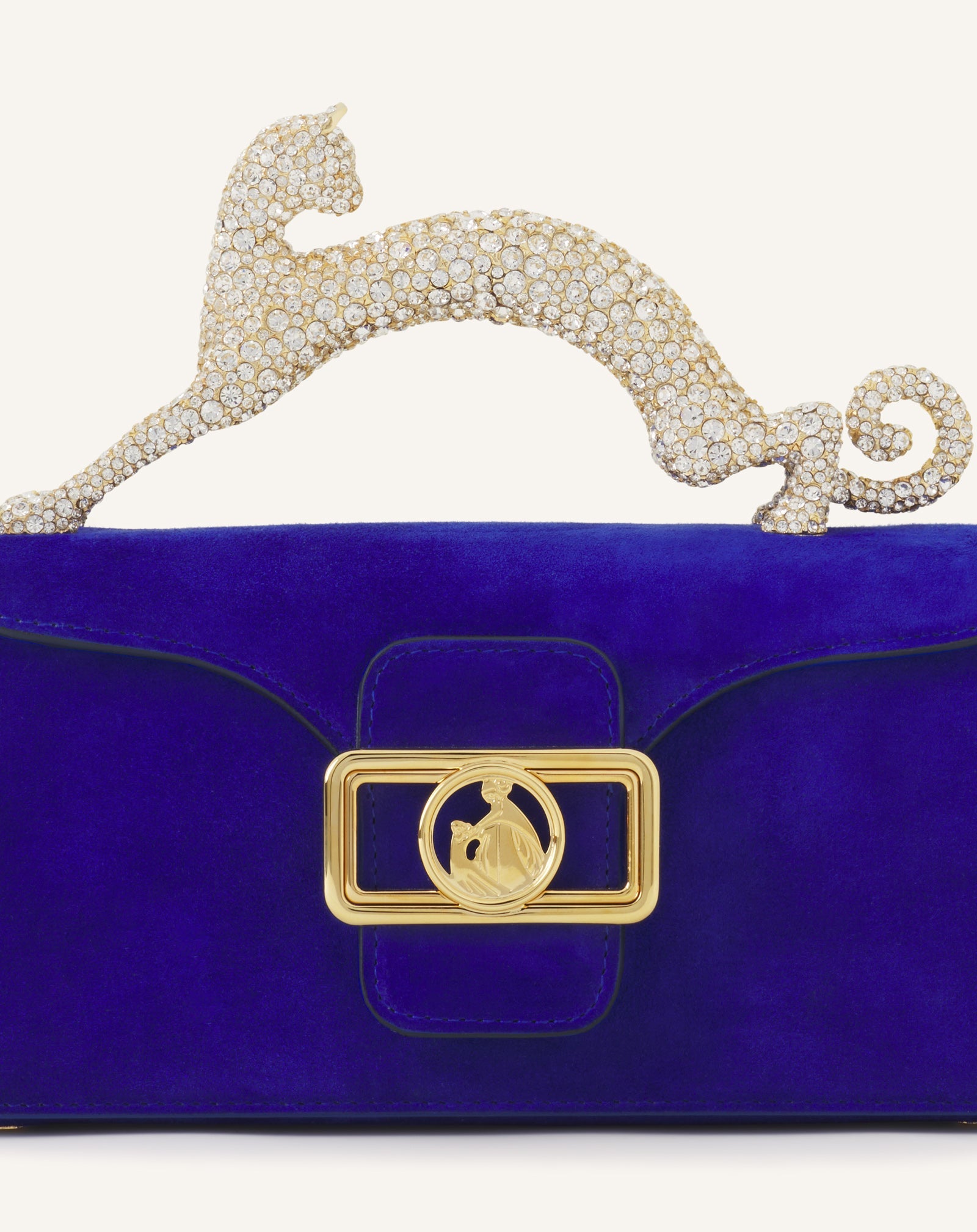Sac Boîte Nano Avec Poignée Chat Blue