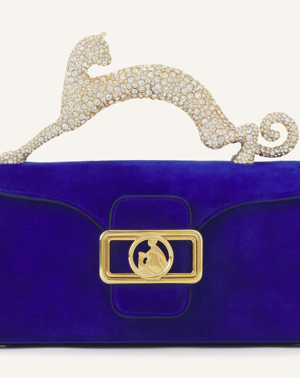 Sac Boîte Nano Avec Poignée Chat Blue