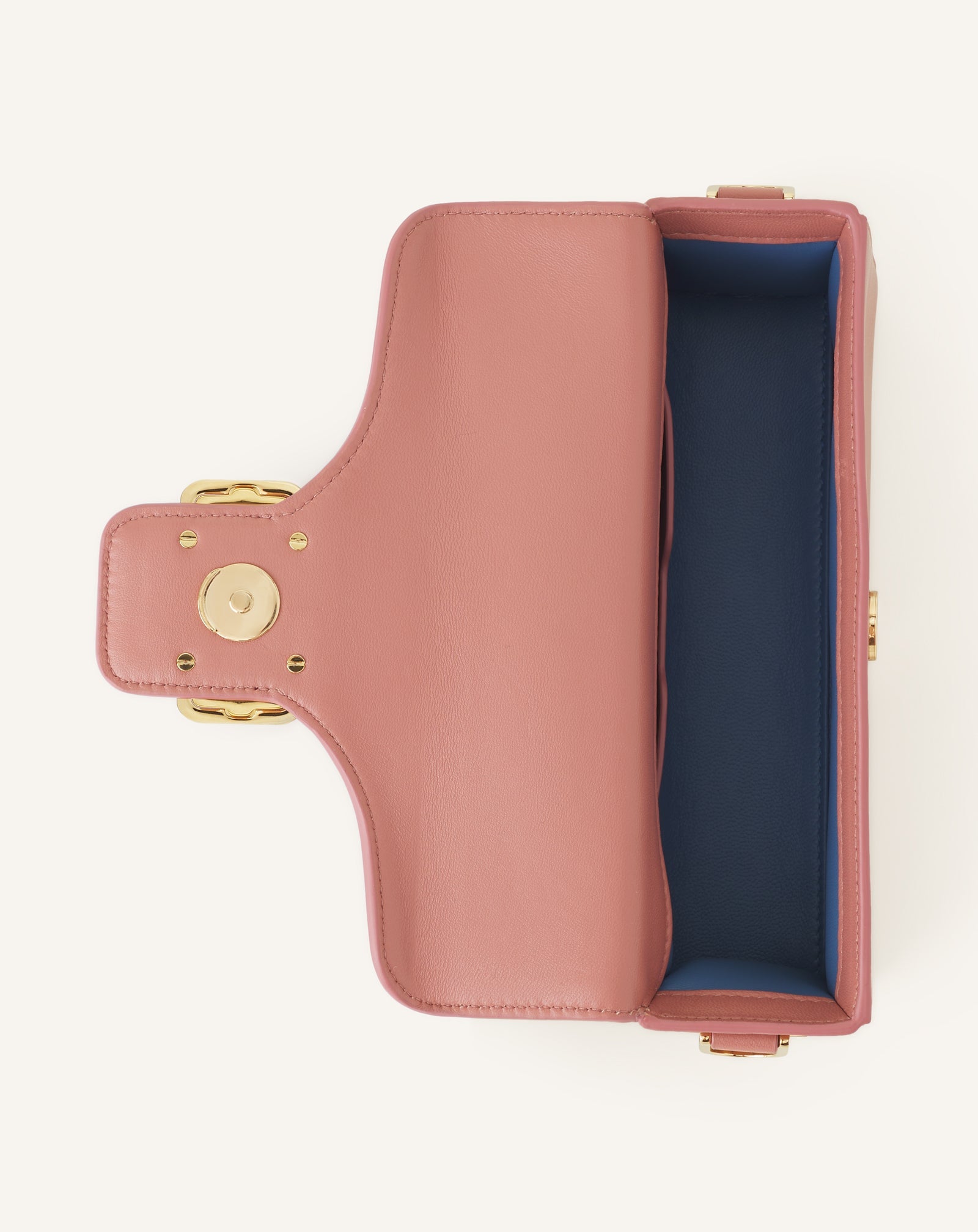 Pink Nano Pencil Cat Leather Bag