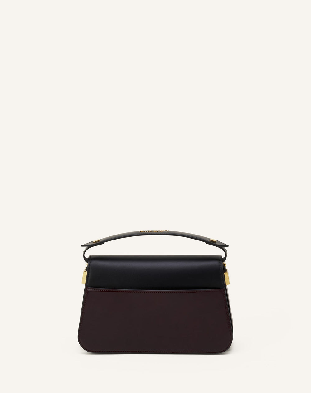 Black Concerto Arpege Patent Leather Bag