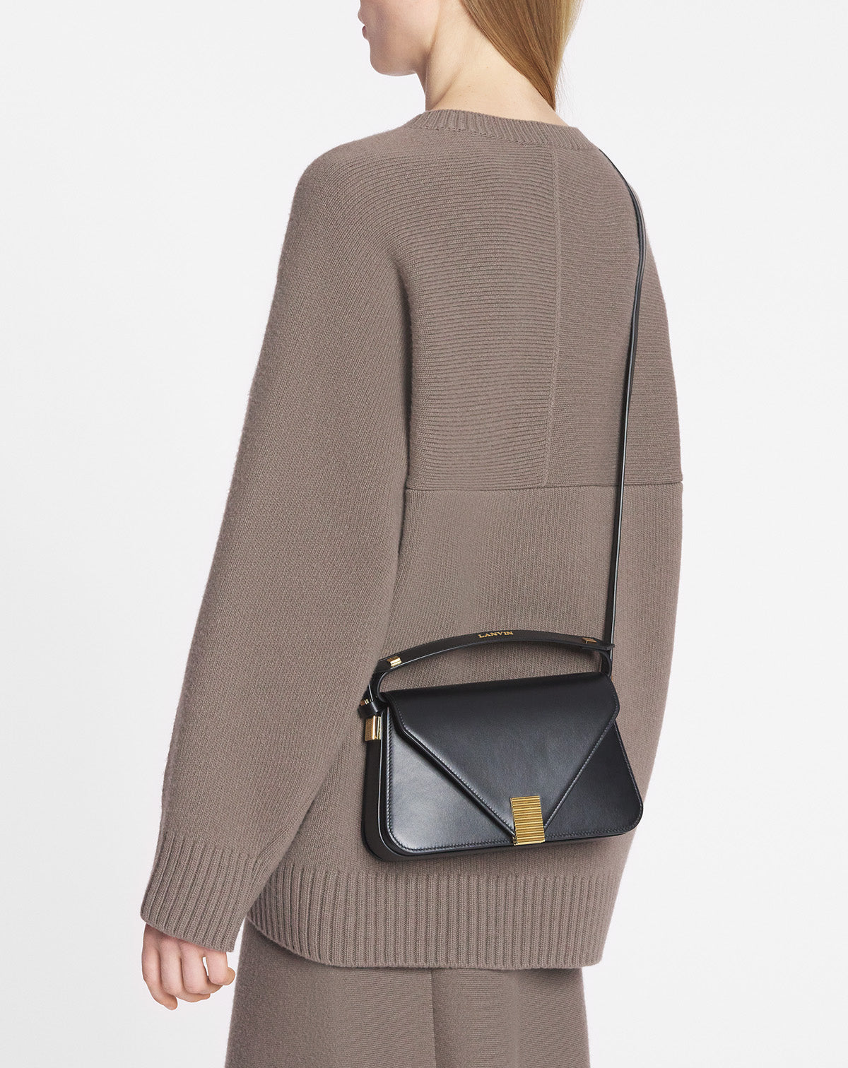 Black Concerto Arpege Leather Bag