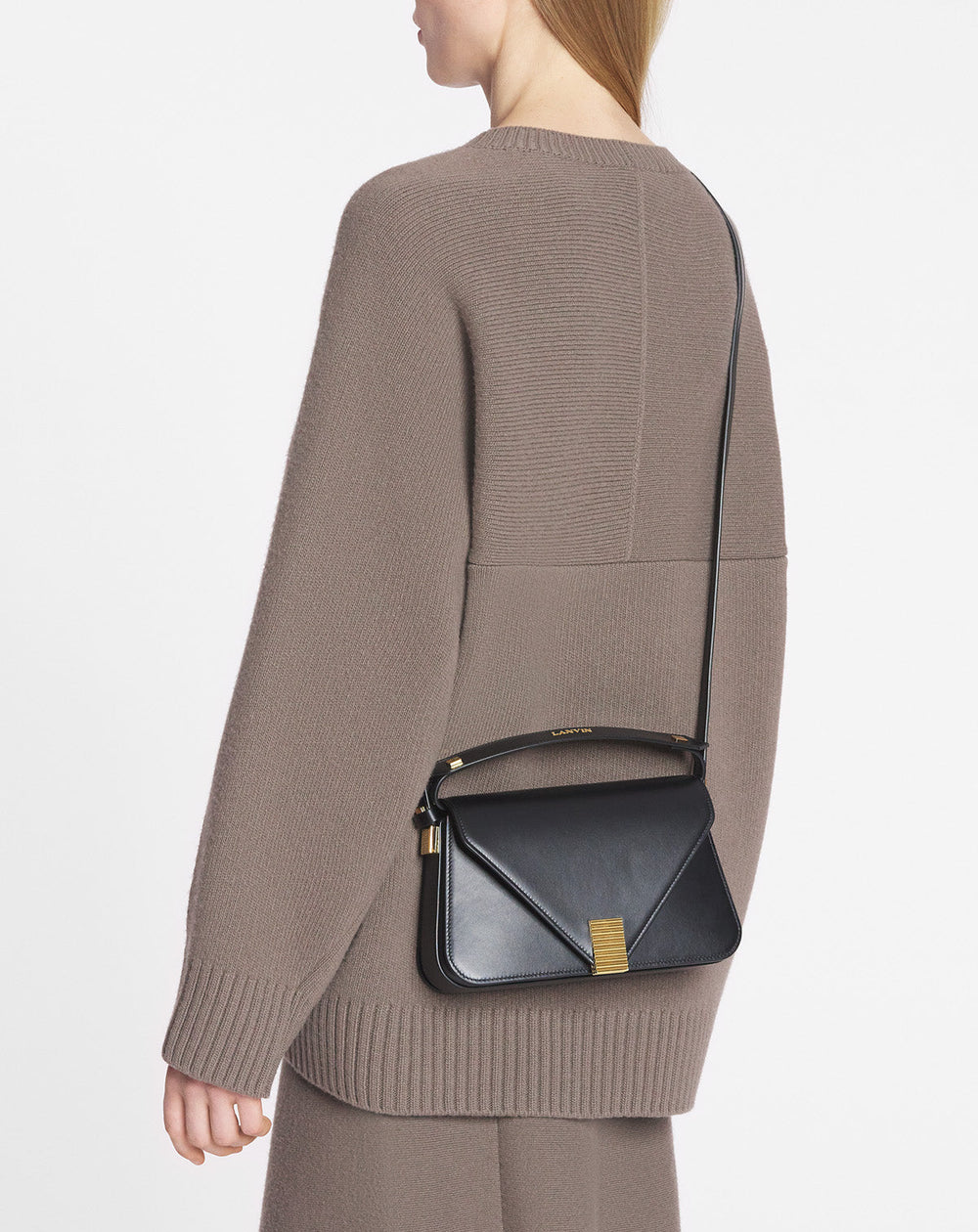 Black Concerto Arpege Leather Bag