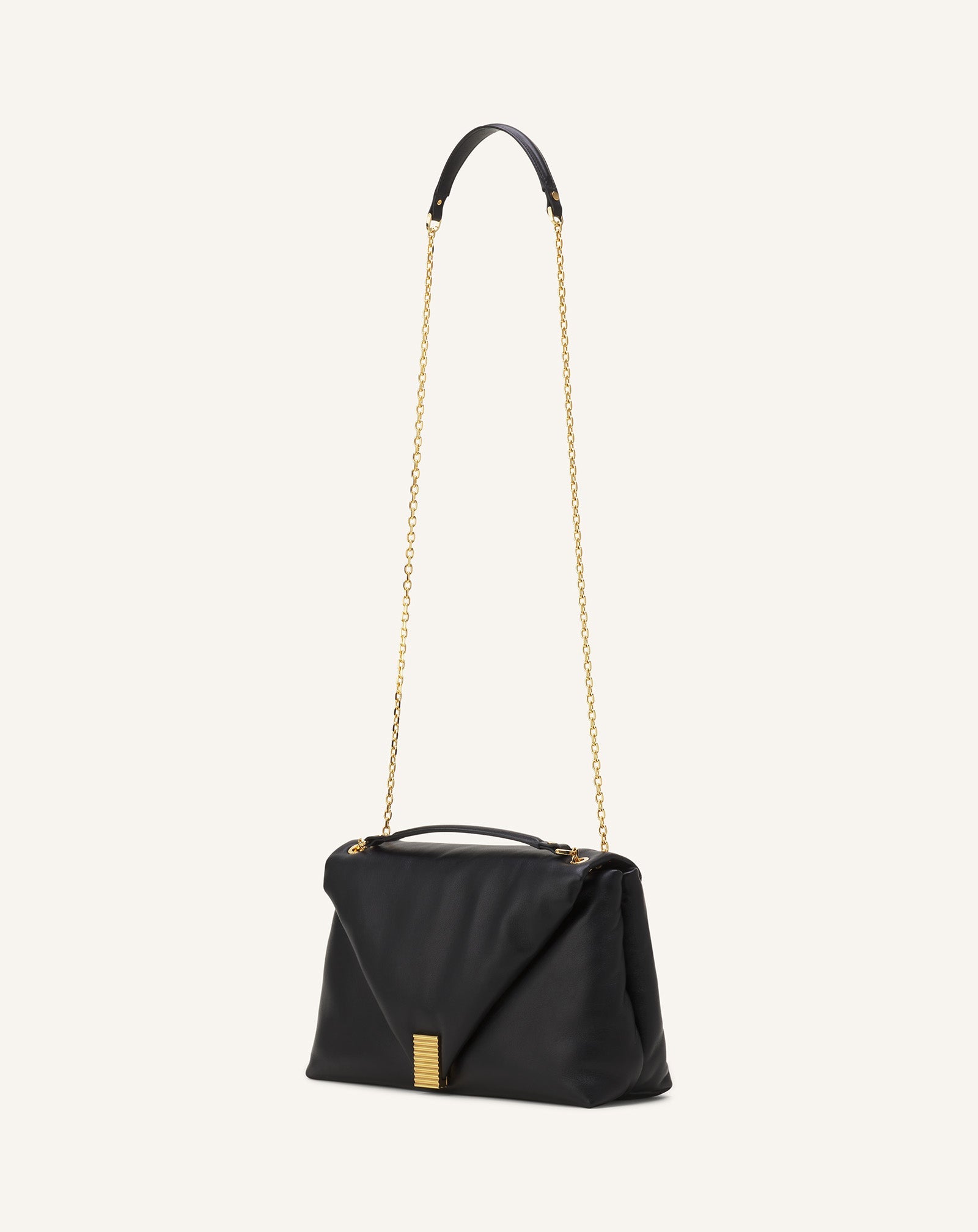 Black Concerto Arpège Soft Leather Bag