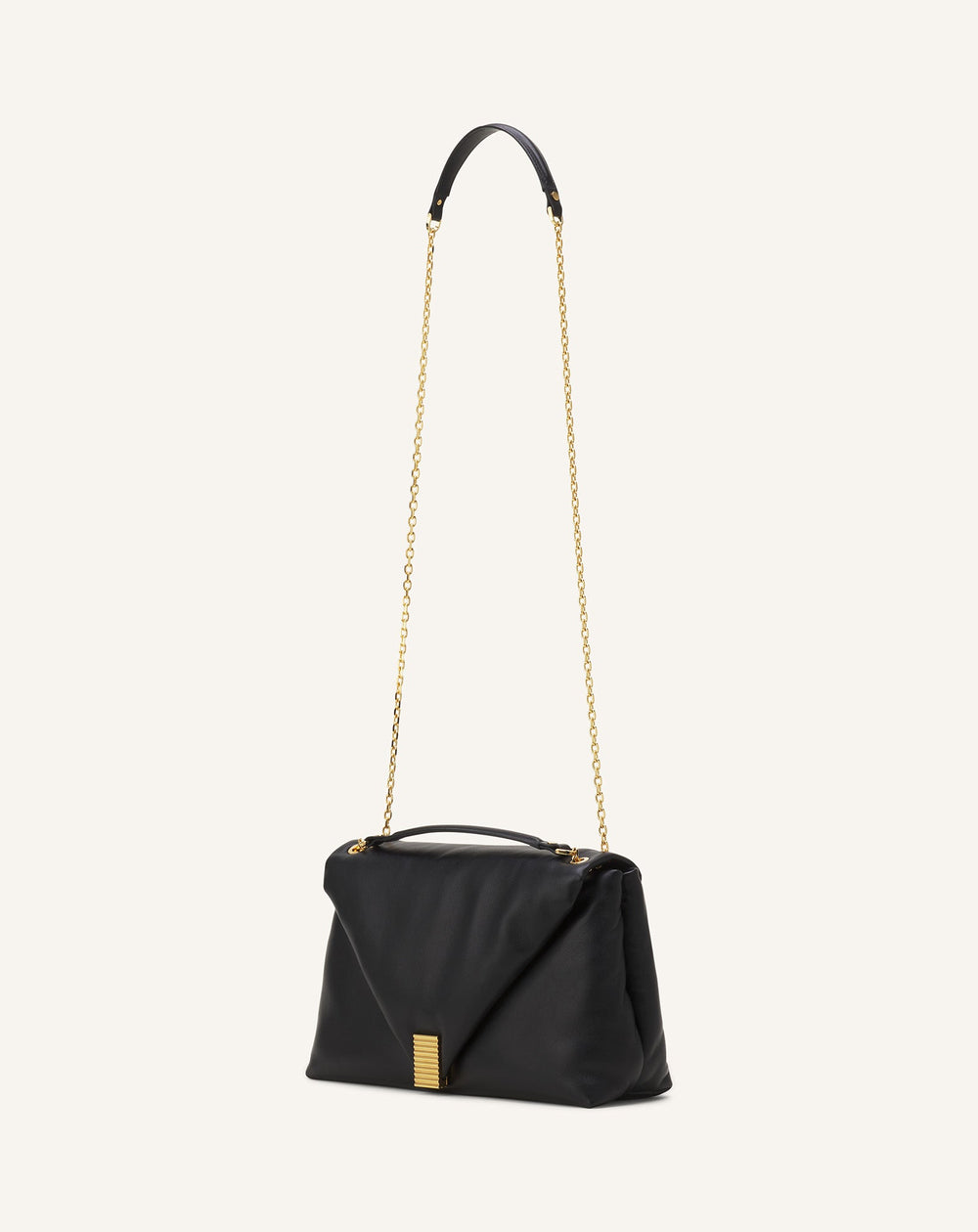 Black Concerto Arpège Soft Leather Bag