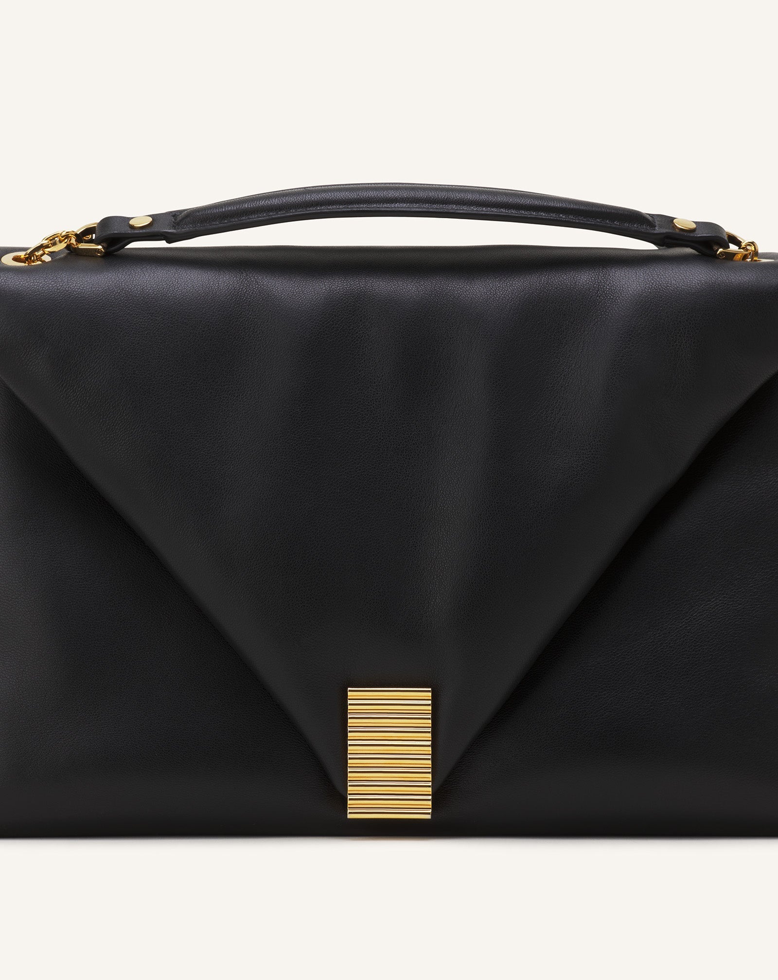 Black Concerto Arpège Soft Leather Bag