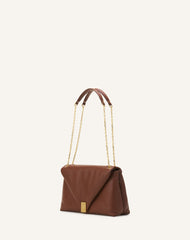 Brown Concerto Arpège Soft Leather Bag