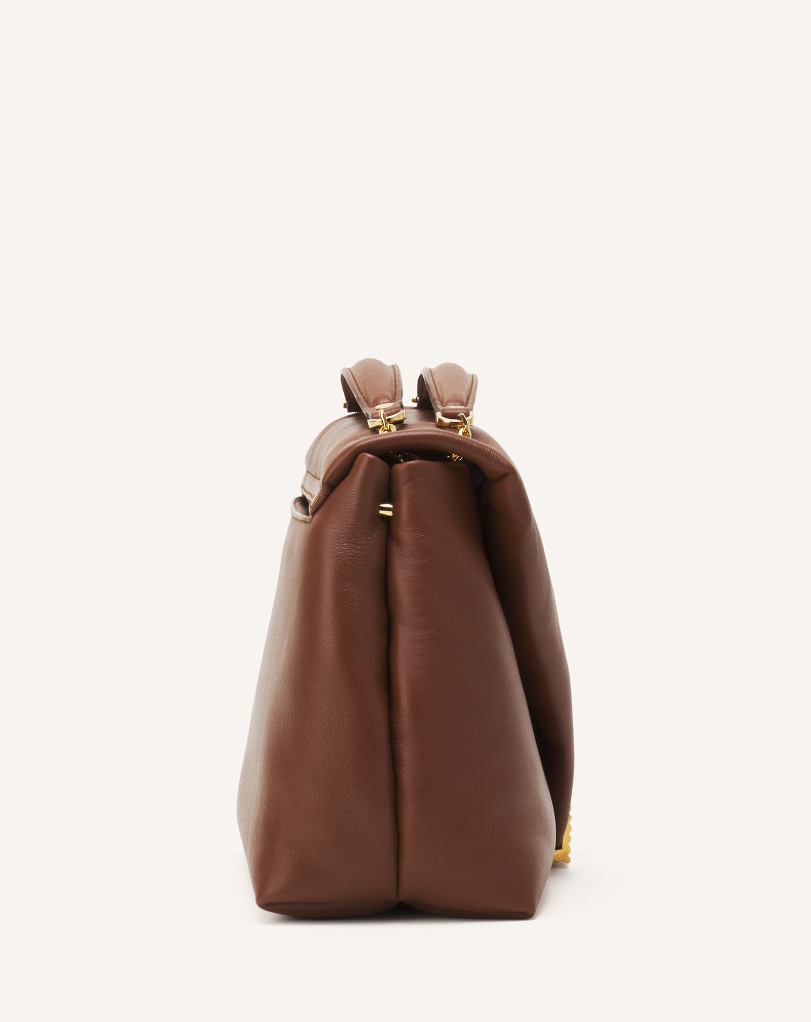 Brown Concerto Arpège Soft Leather Bag