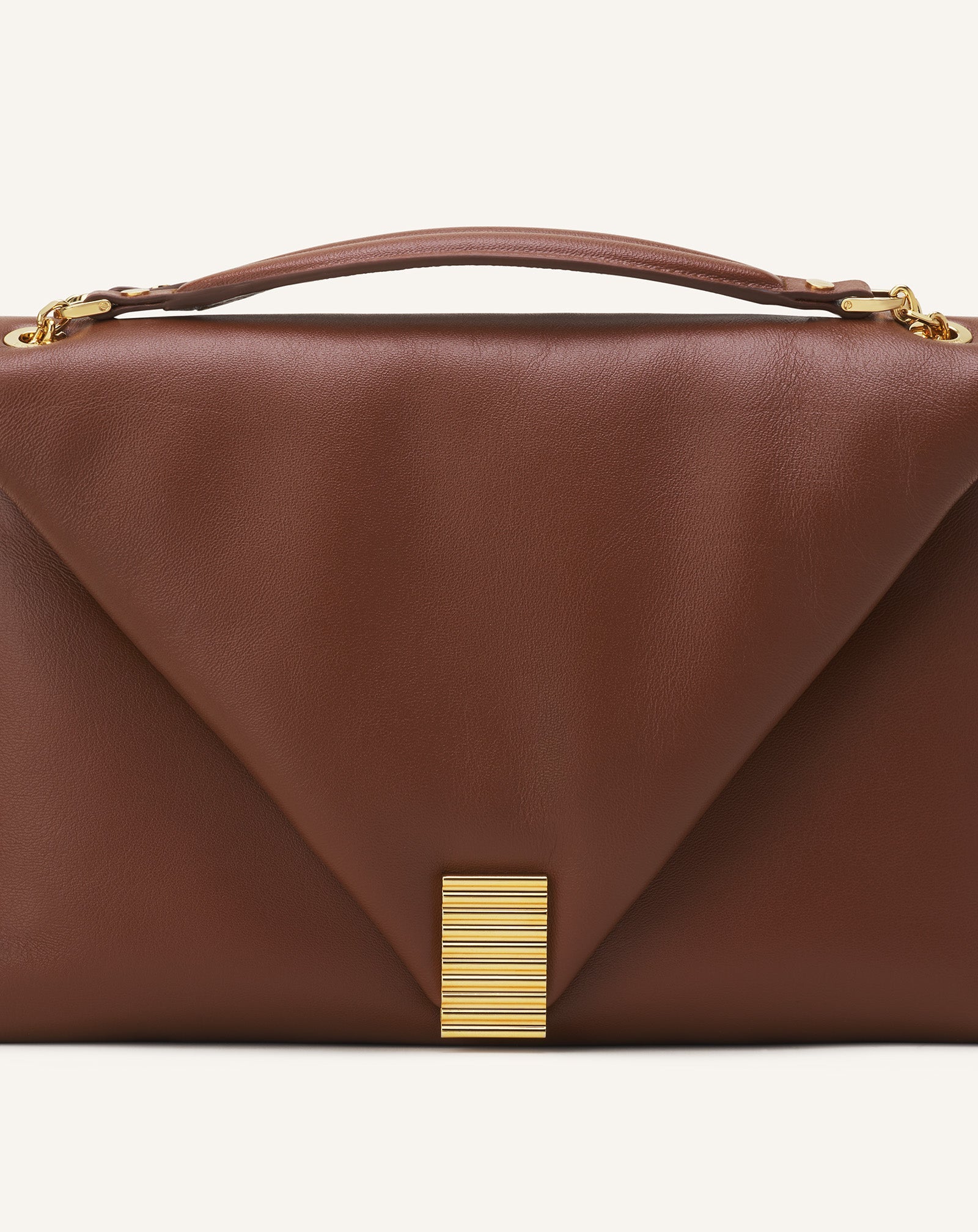 Brown Concerto Arpège Soft Leather Bag