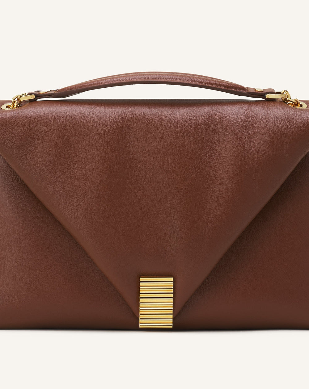 Brown Concerto Arpège Soft Leather Bag