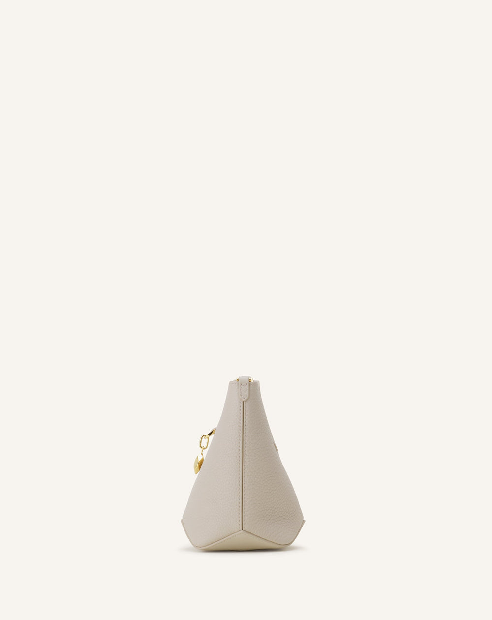 White Catch Nano By Lanvin Leather Bucket Bag