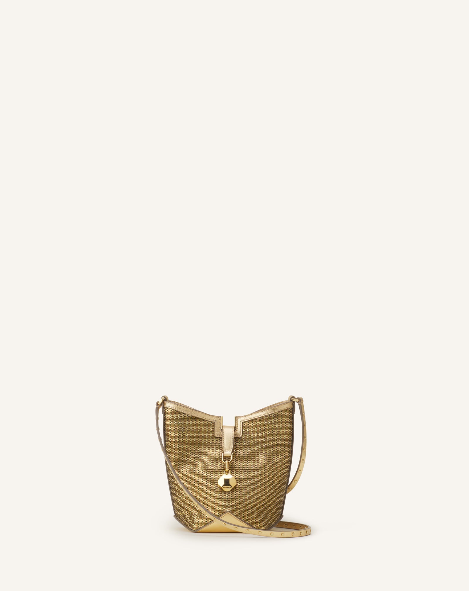 Sac Seau Catch By Lanvin En Raffia Silver