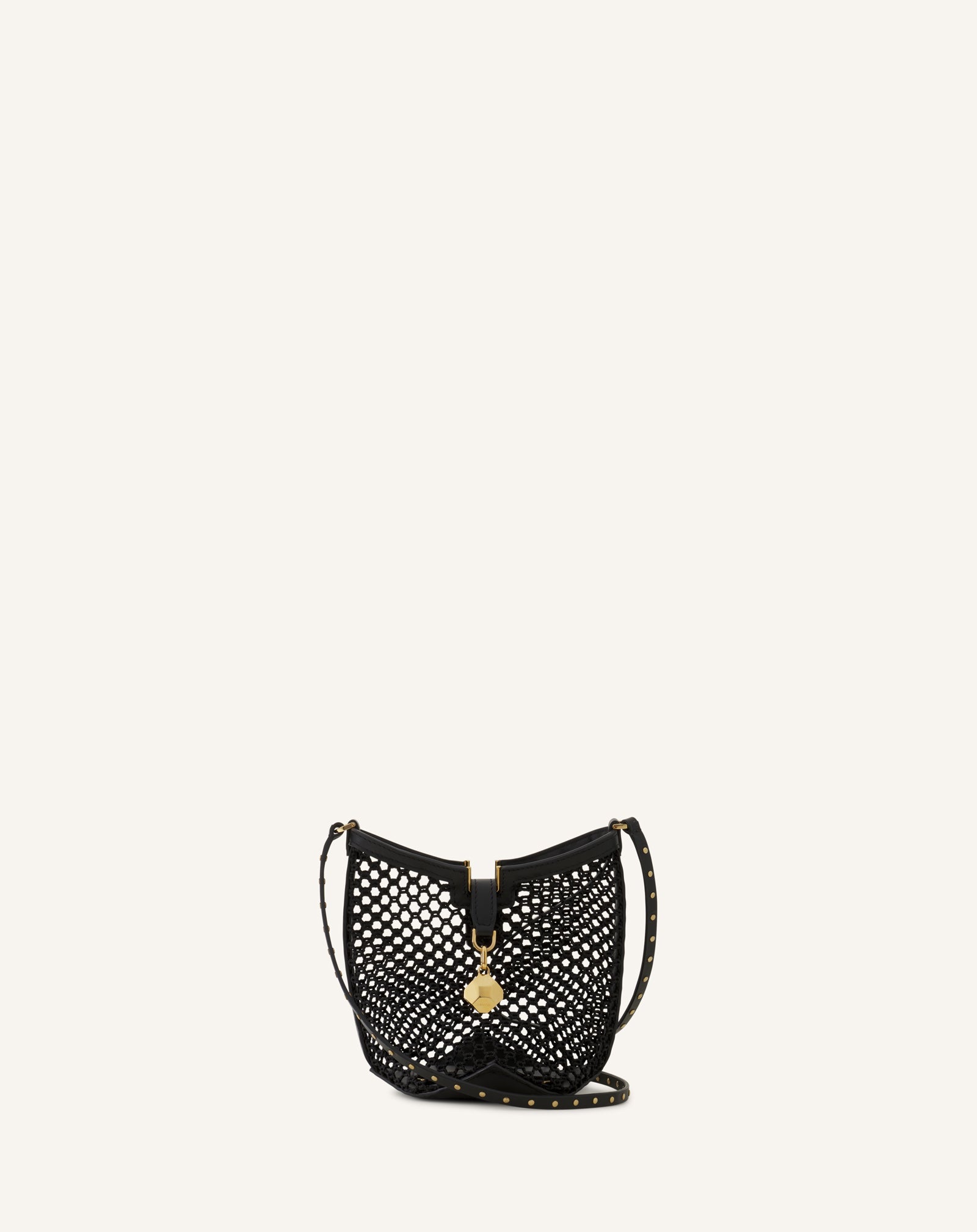 Sac Nano Catch By Lanvin En Fishnet White