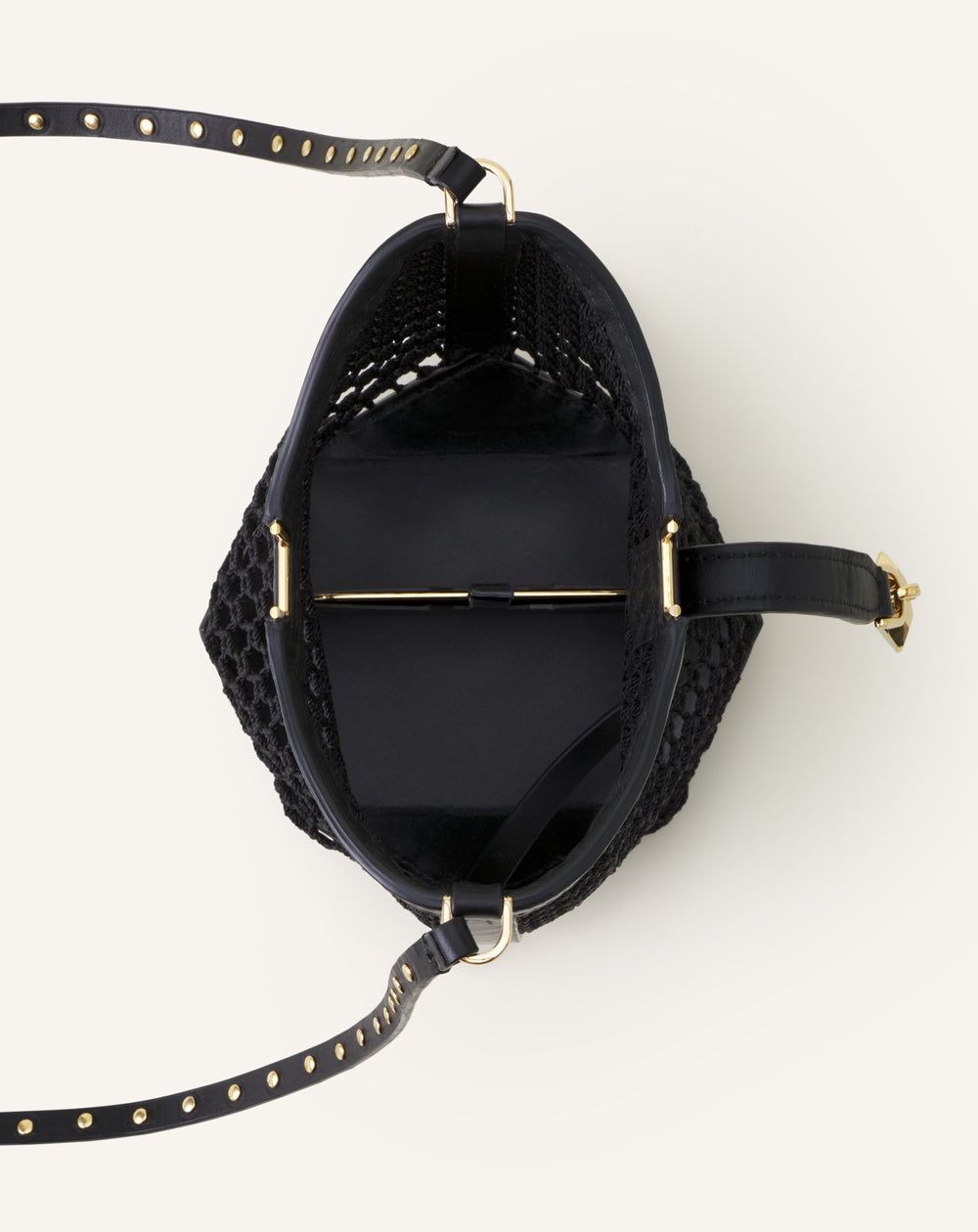 Sac Nano Catch By Lanvin En Fishnet White