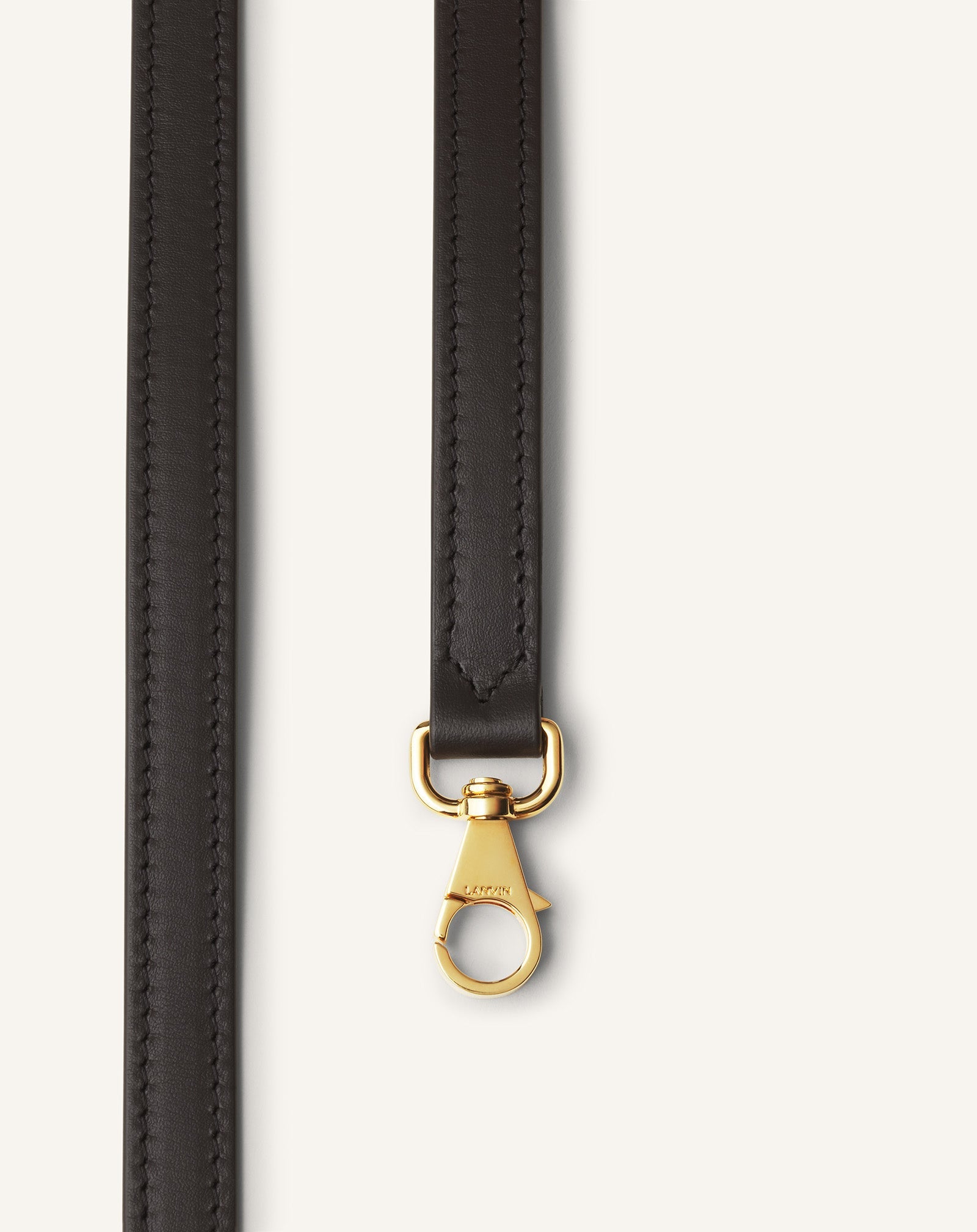 Brown Compagnon Asymmetrical Bag In Suede