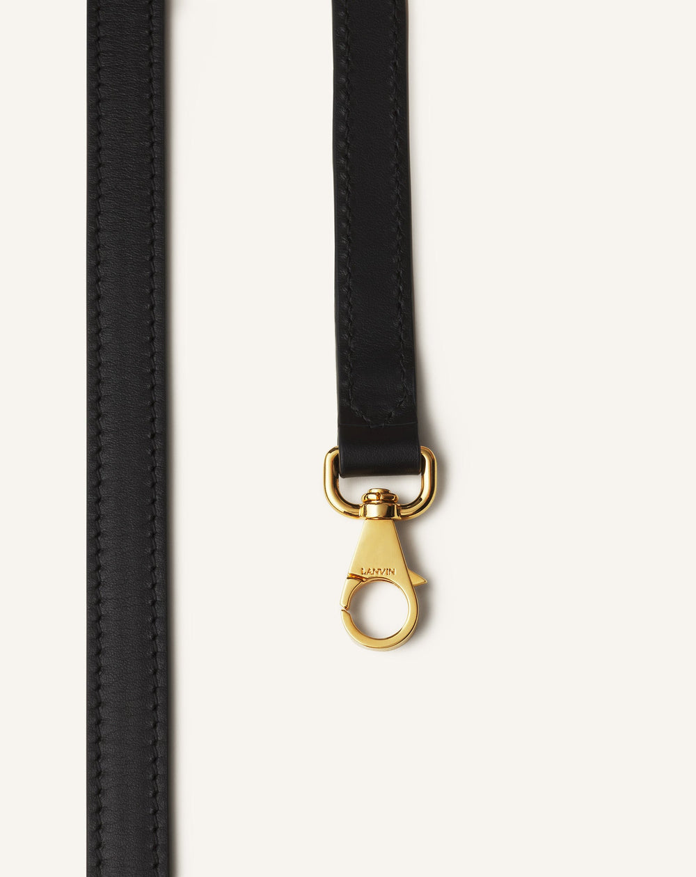 Black Compagnon Asymmetrical Bag In Leather