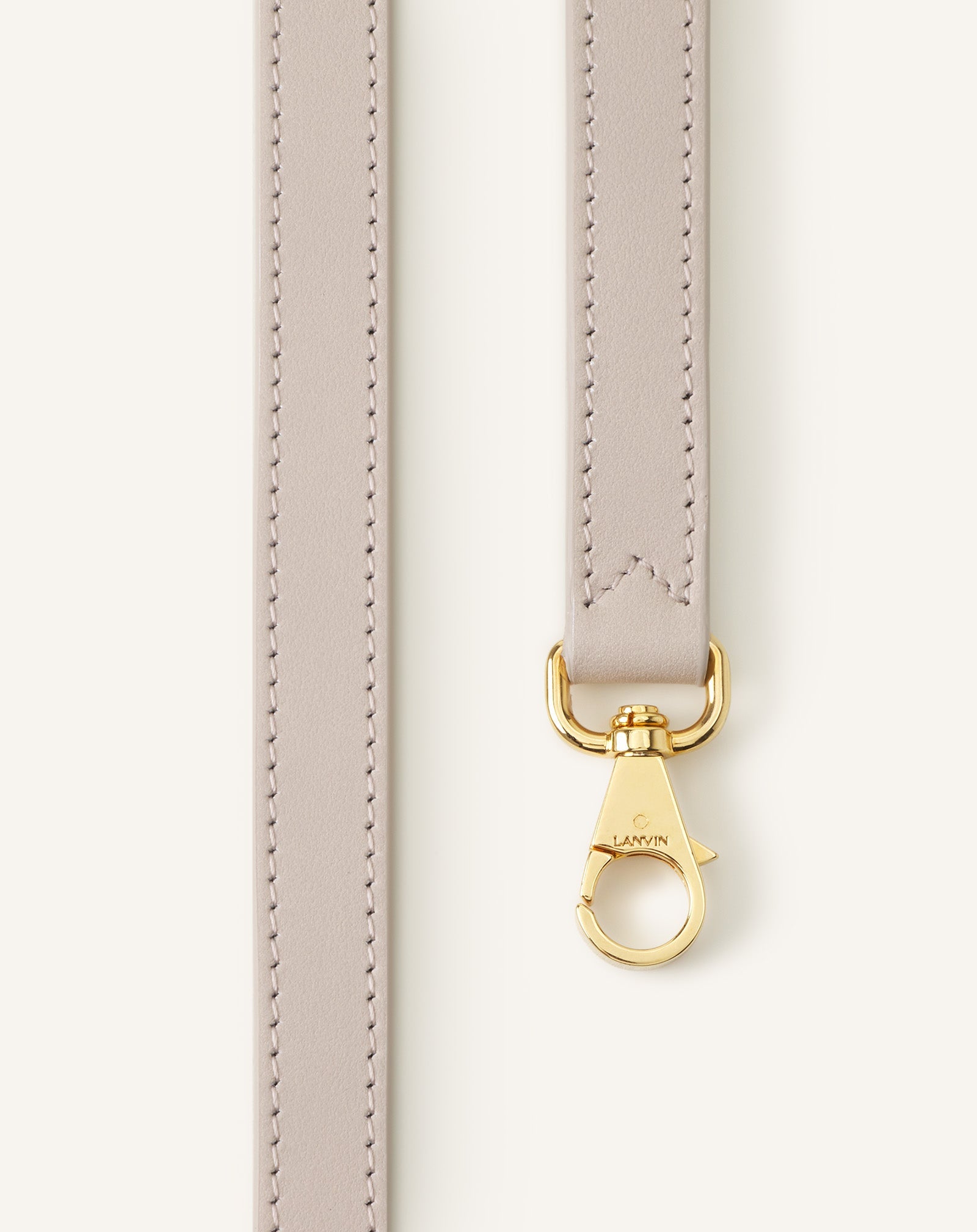 Sac Compagnon Asymetrique En Cuir White