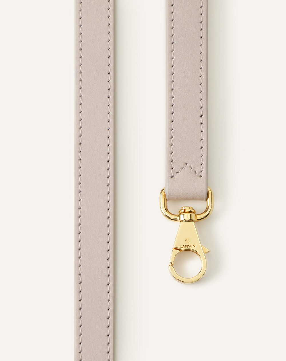 Sac Compagnon Asymetrique En Cuir White