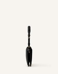 Sac Compagnon Asymetrique En Cuir Black