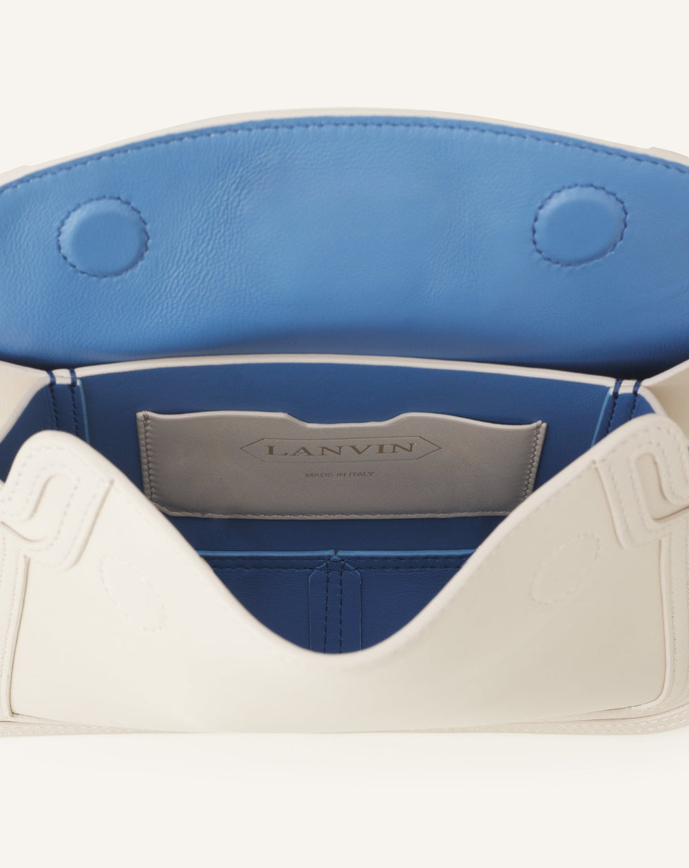 Sac Compagnon 16 En Cuir White