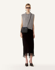 Sac Compagnon 16 En Cuir Black