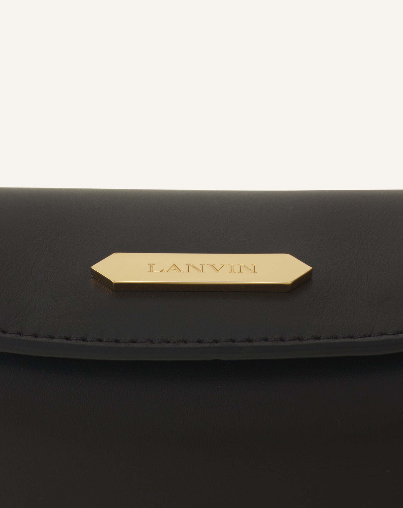 Sac Compagnon 16 En Cuir Black