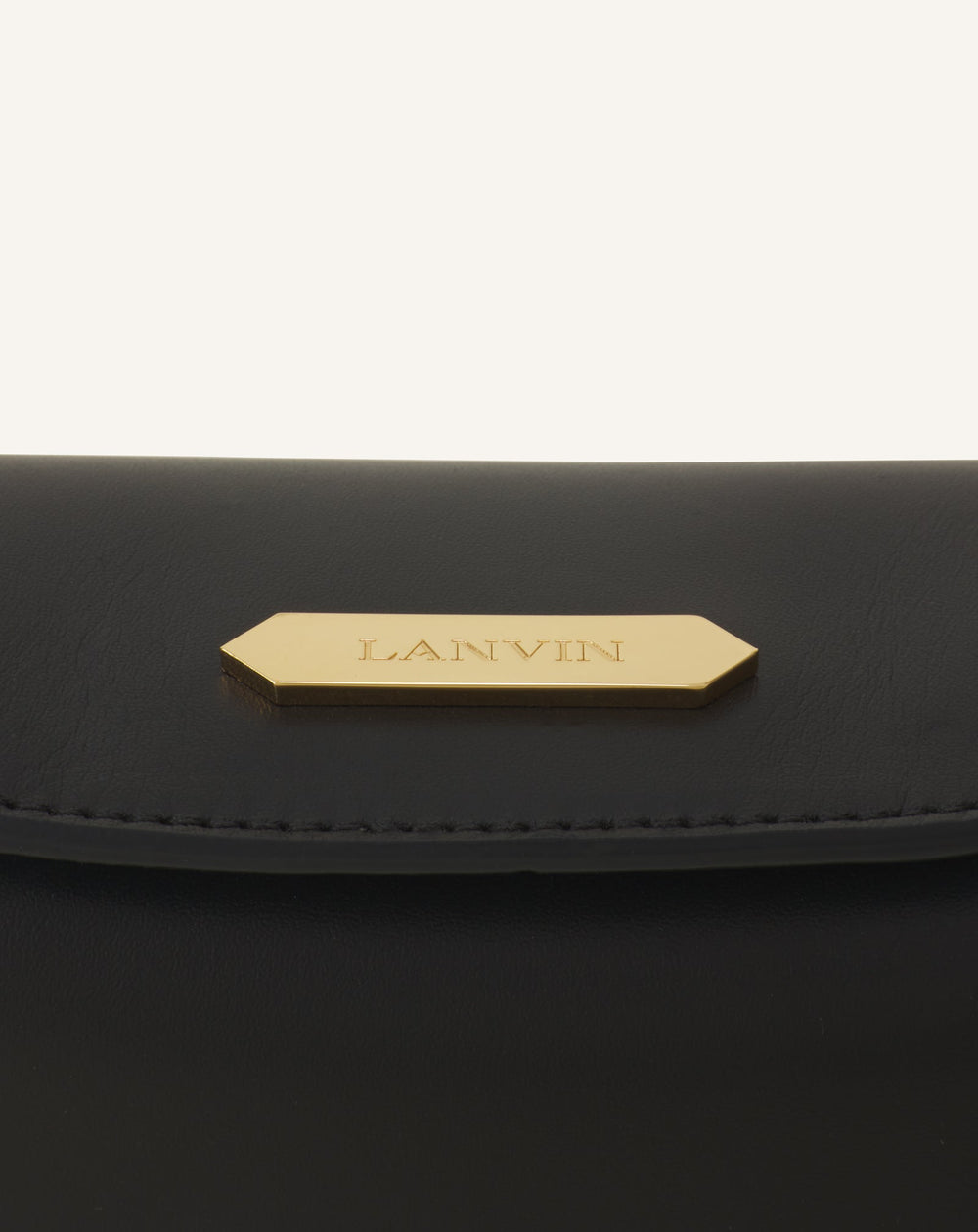 Sac Compagnon 16 En Cuir Black