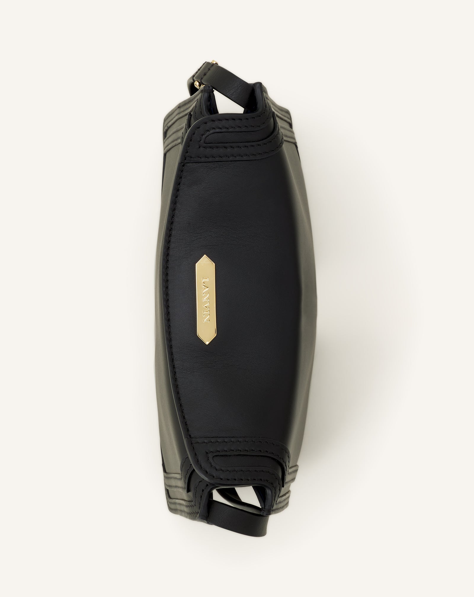 Sac Compagnon 16 En Cuir Black