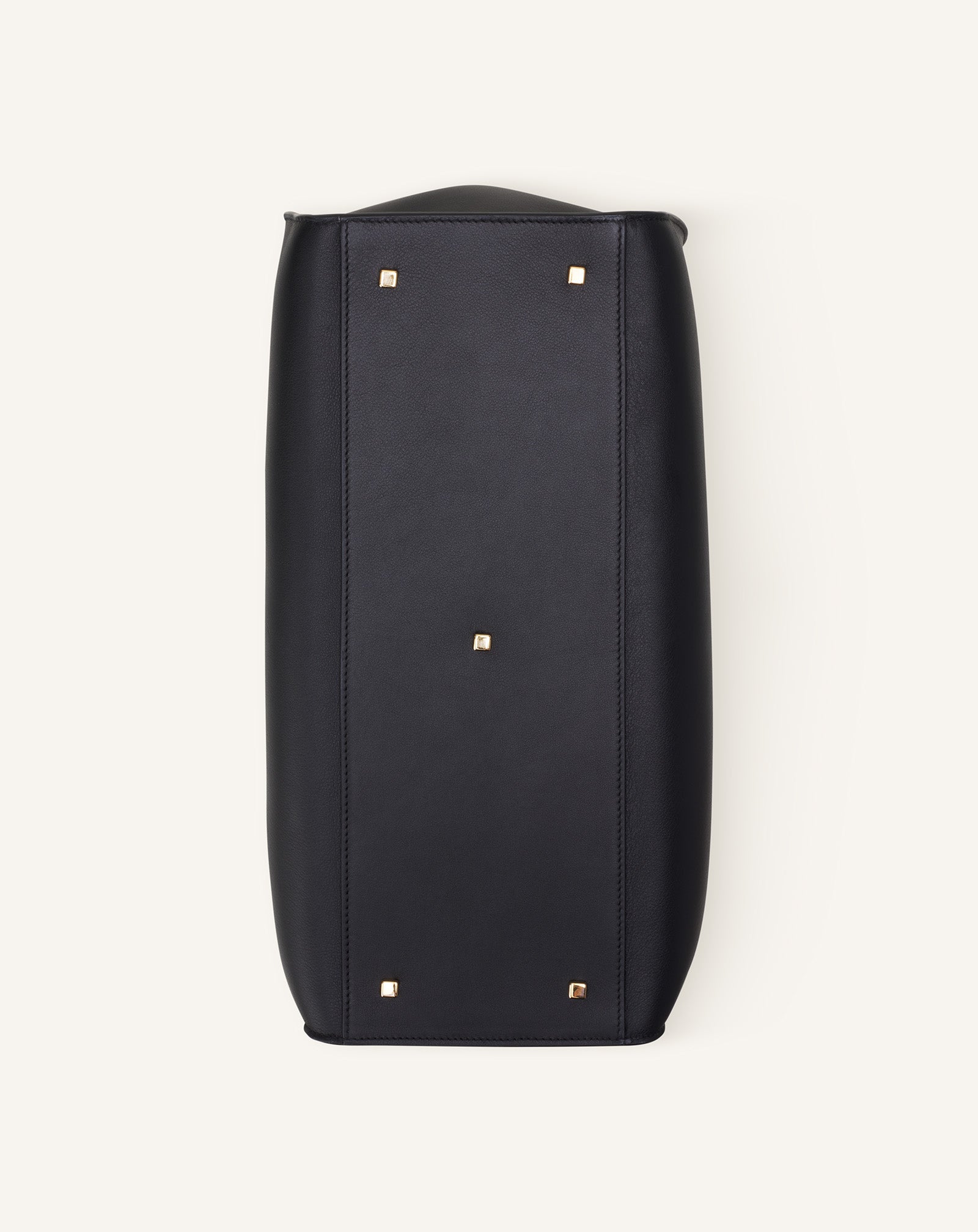 Black Concerto Arpège Leather Tote Bag