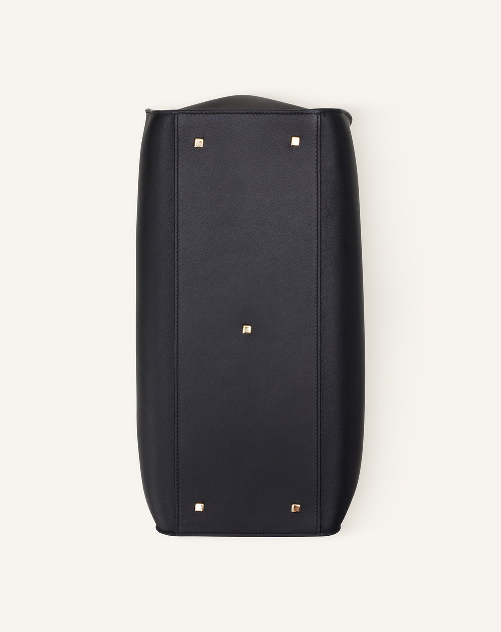 Black Concerto Arpège Leather Tote Bag